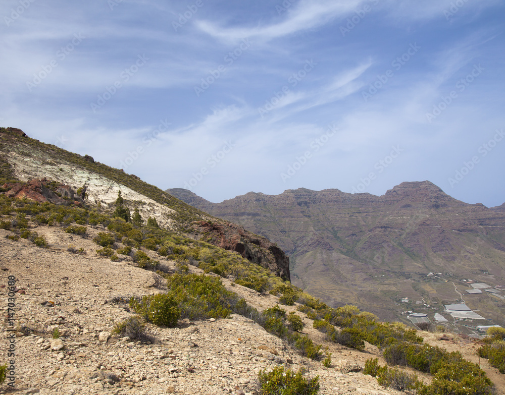 west of Gran Canaria, April