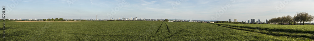 skyline of Frankfurt am Main