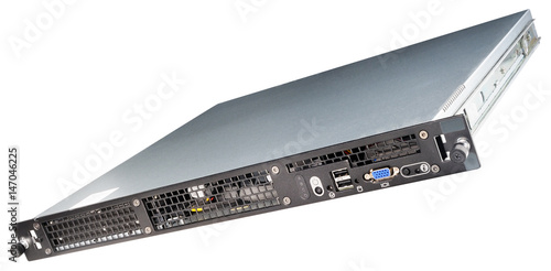 Rackmount server isolated