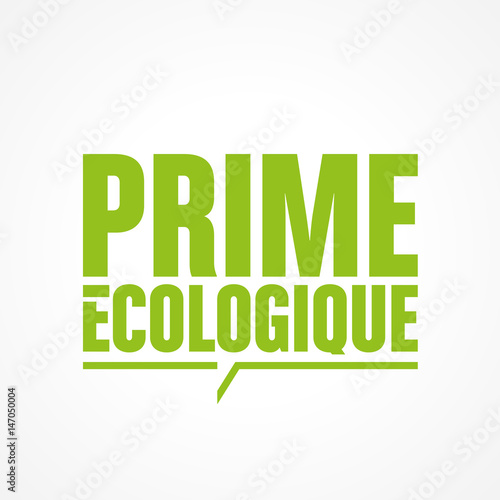 prime écologique