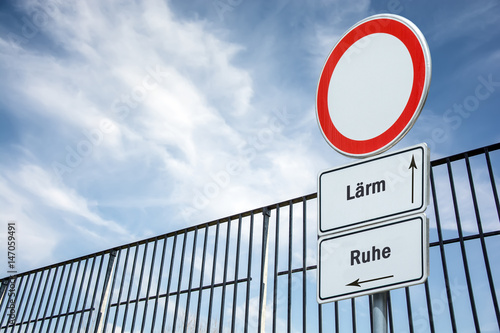 Schild 229 - Ruhe photo