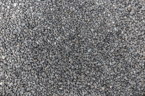 Crushed grey stone
