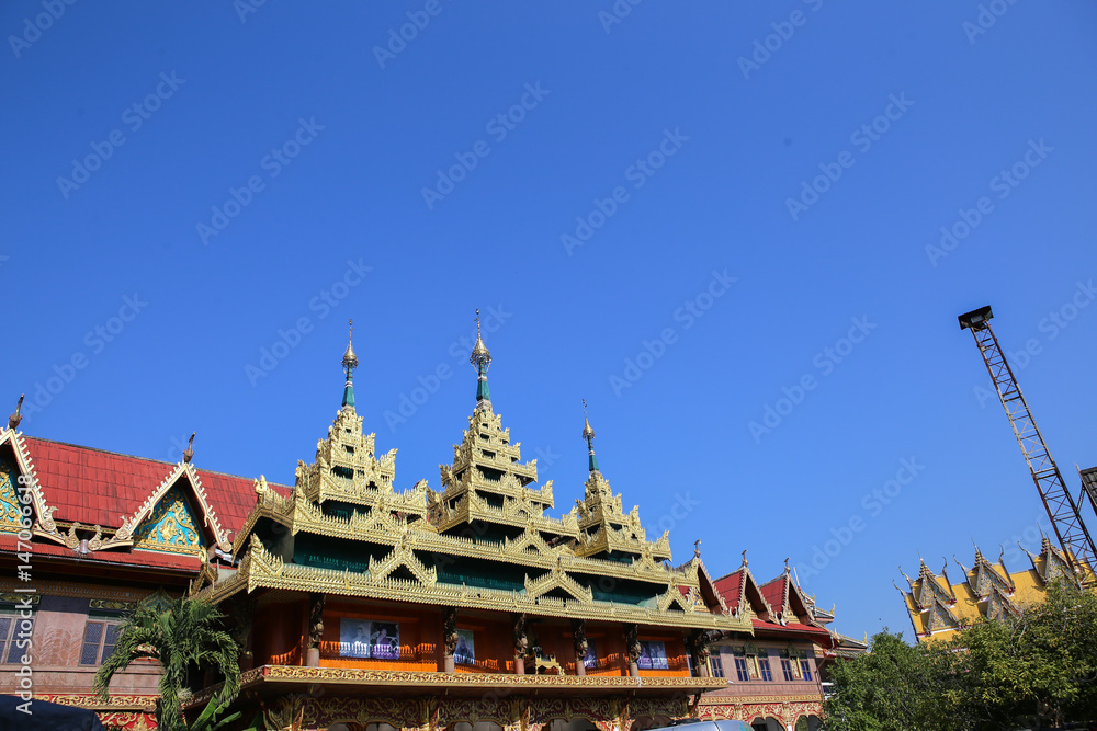 Naklejka premium Świątynie w Tajlandii