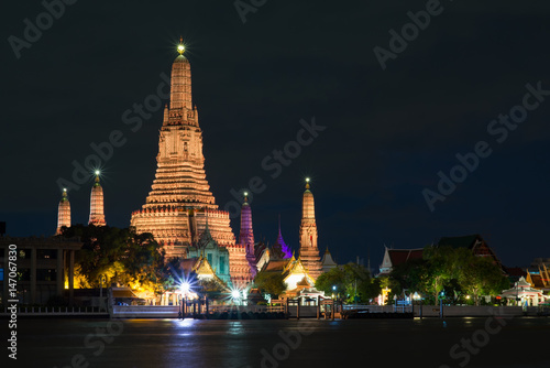 Wat Arun also known as the temple of dawn is a Buddhist temple