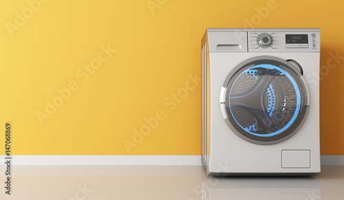 фотографія Modern clothes washer