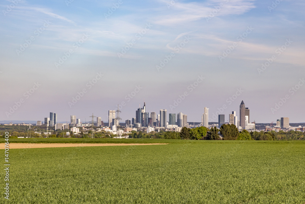 skyline of Frankfurt am Main