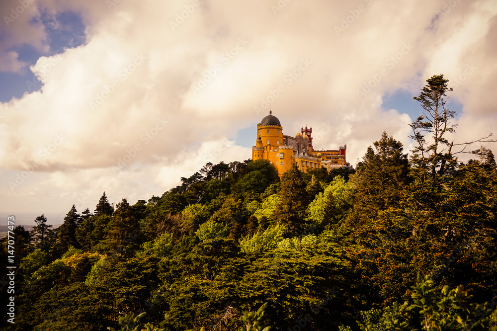 Pena National Palace in Sintra, Portugal Pena National Palace in Sintra, Portugal