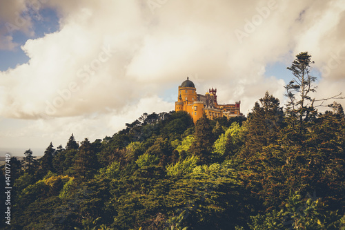 Pena National Palace in Sintra, Portugal