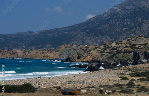 Landsbygden, karpathos, grekland photo