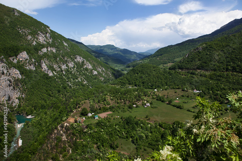 Каньон реки Тара. Черногория.