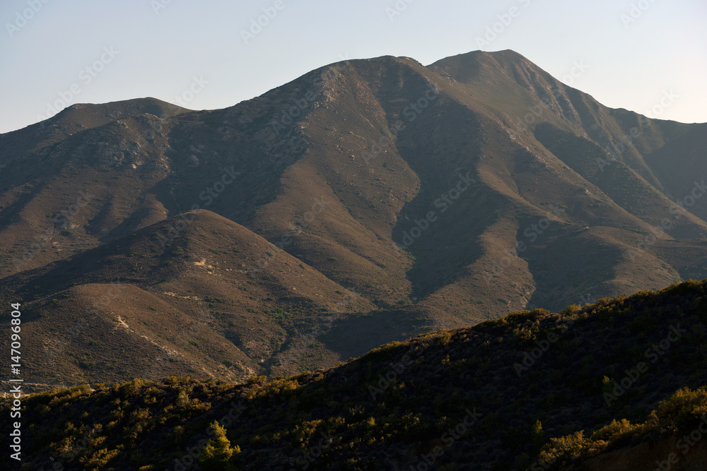 Berg karpathos, grekland