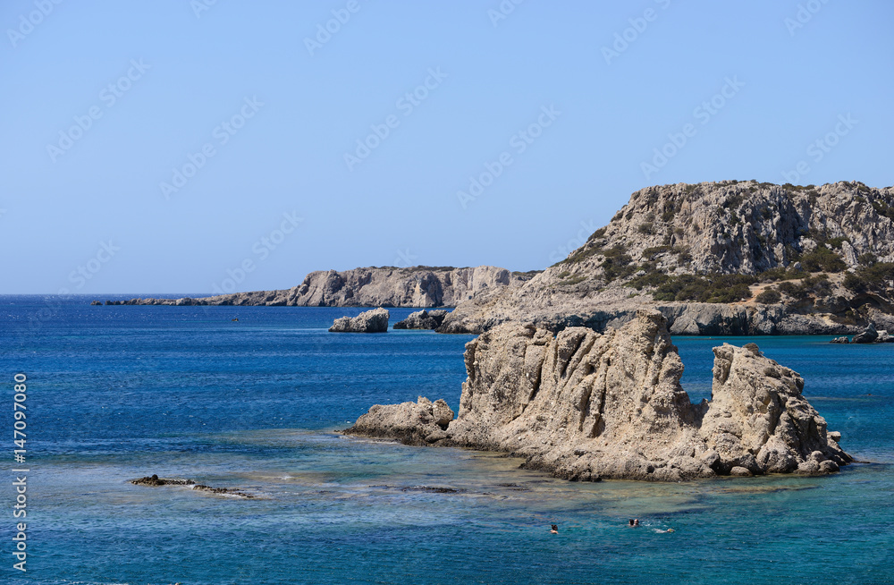 Medelhavet, karpathos, grekland