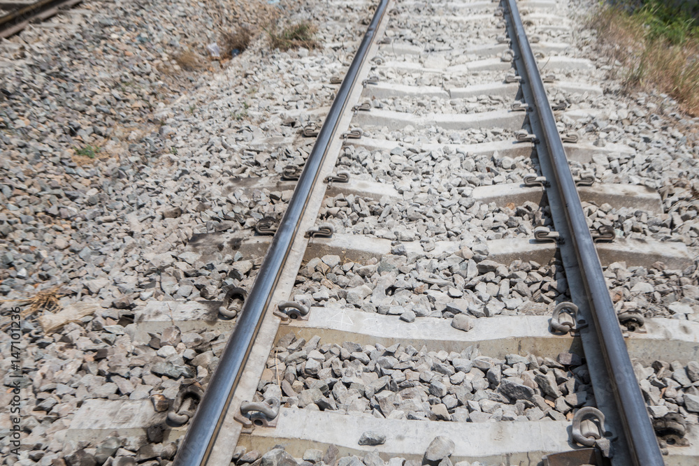 Obraz premium Railroad tracks