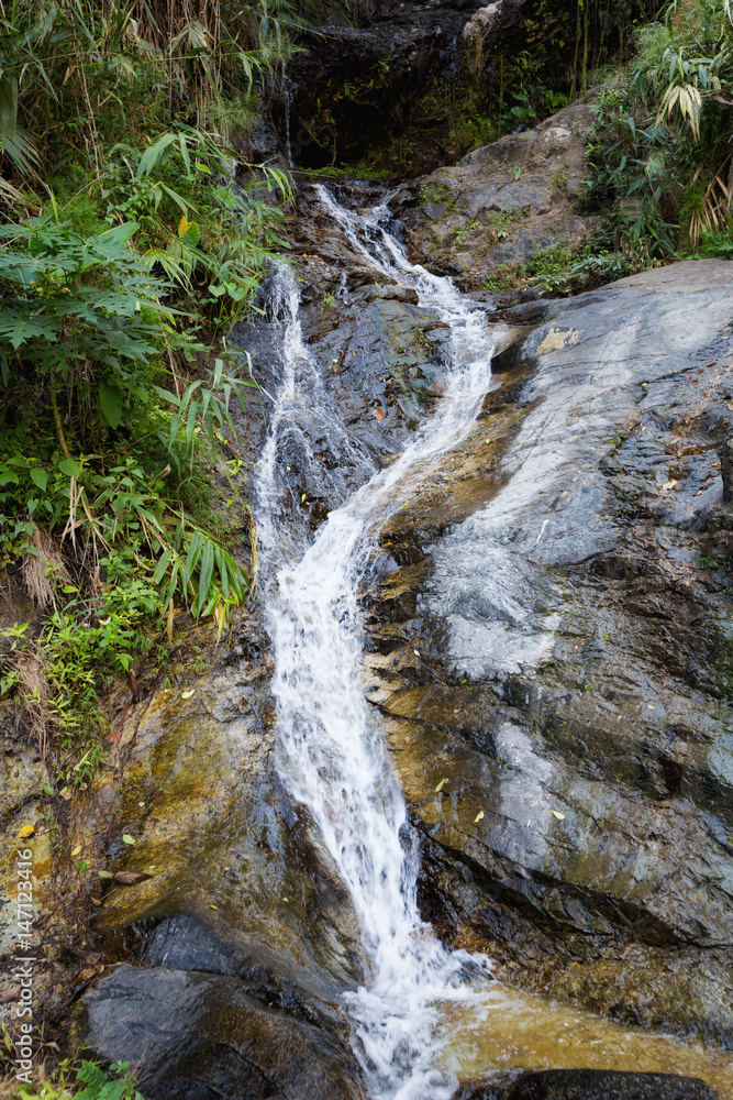 Jungle waterfall Huaykaew in Thailand Jungle waterfall Huaykaew in Thailand