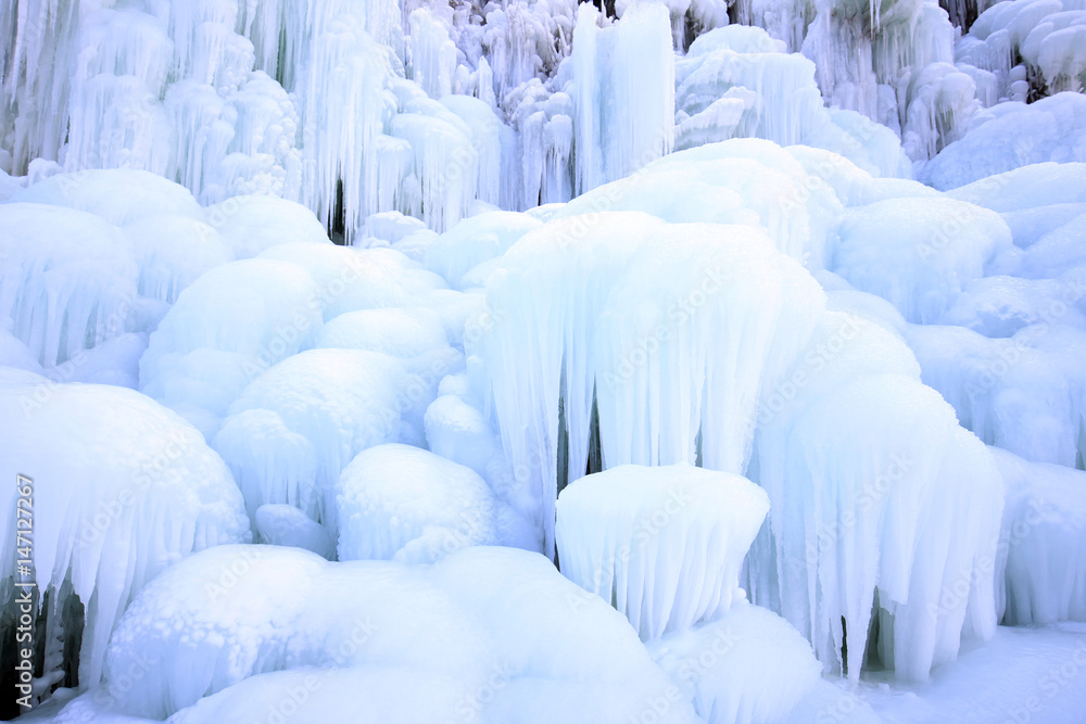 Fototapeta premium Ice waterfall