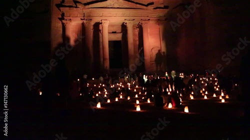 the antique site of petra in jordan