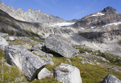 Alaska's Landscape With Stones