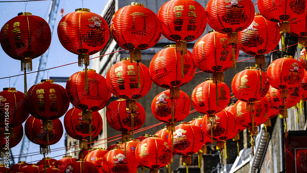 Fototapeta premium Great Britain, England, London, Chinatown