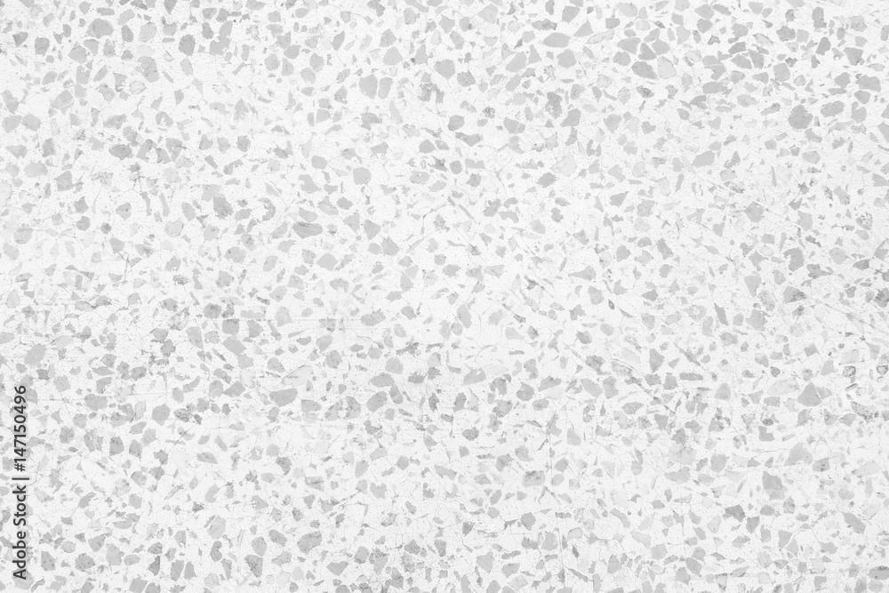 White Glitter Concrete Wall Texture Background.