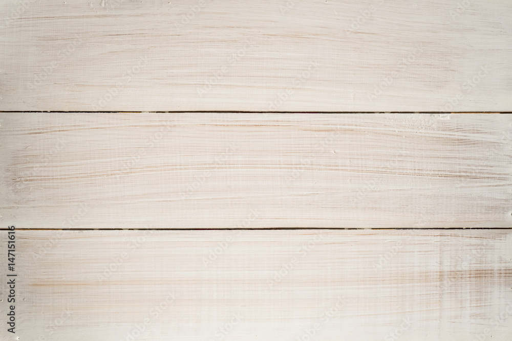 Fototapeta premium White wood texture background/top view