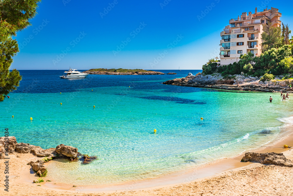 Spanien Mallorca Strand Bucht Platja d'Illetes