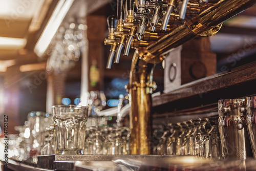 Fotomural Equipment for making alcohol situating in alehouse