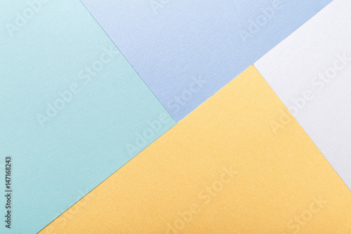 Wallpaper Mural colorful frame paper, minimal background, top view flat lay Torontodigital.ca