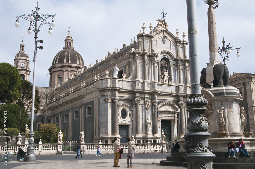 Kathedrale, Catania, Sizilien, Italien