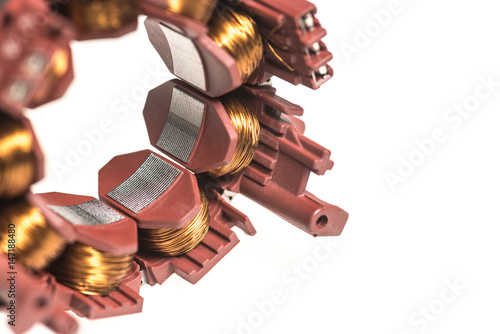 Electric motor stator