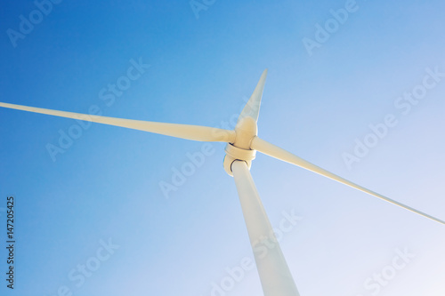 Powerful and ecological energy concept - Windmill for electric power production