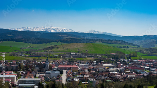 Krajobraz Tatry miasto