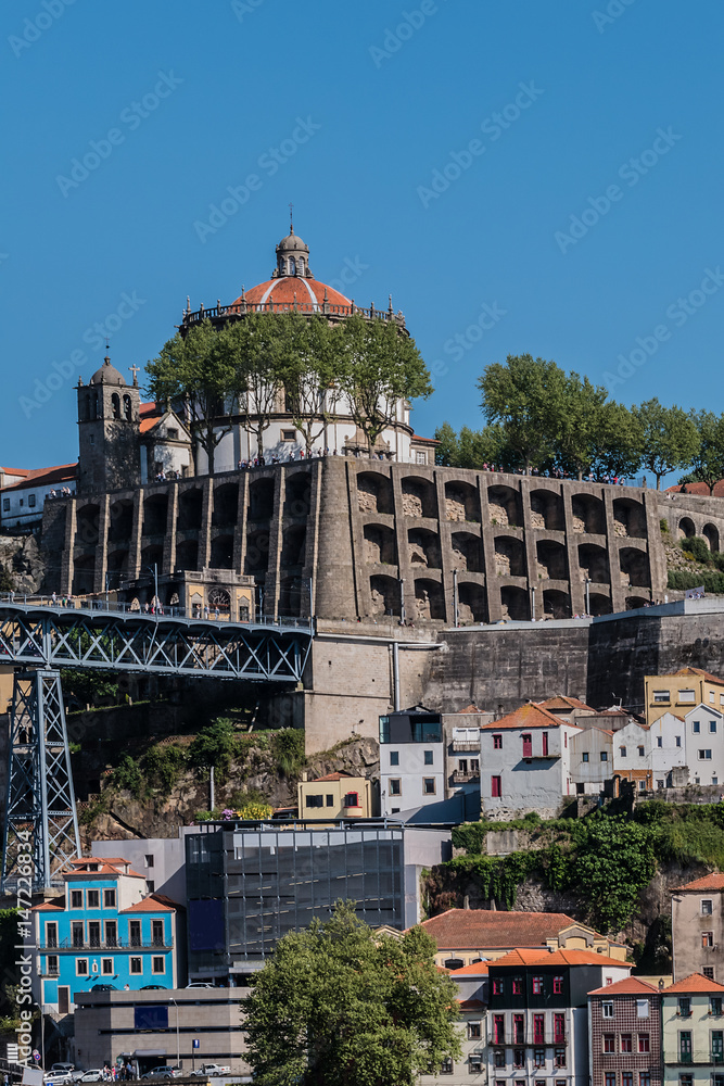 Monastery da Serra Do Pilar (Mosteiro, 1670). Porto, Portugal.