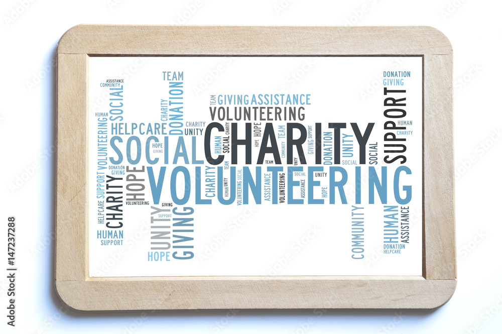 Charity word cloud Charity word cloud