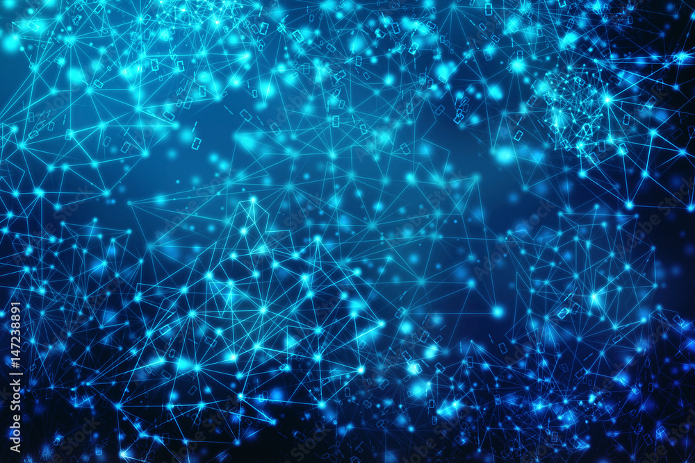 Digital Abstract technology background, 3d rendering Digital Abstract technology background, 3d rendering