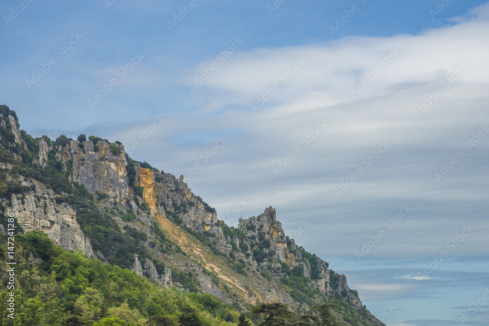 la falaise de Crussol/Ardèche