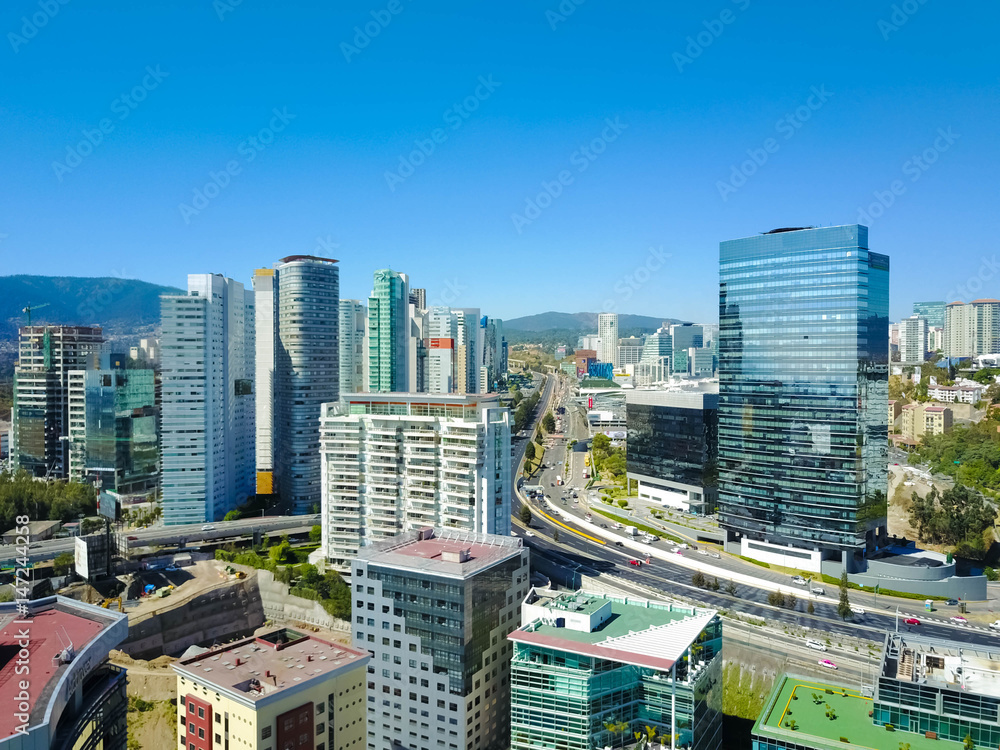 Naklejka premium Edificios - ciudad de méxico