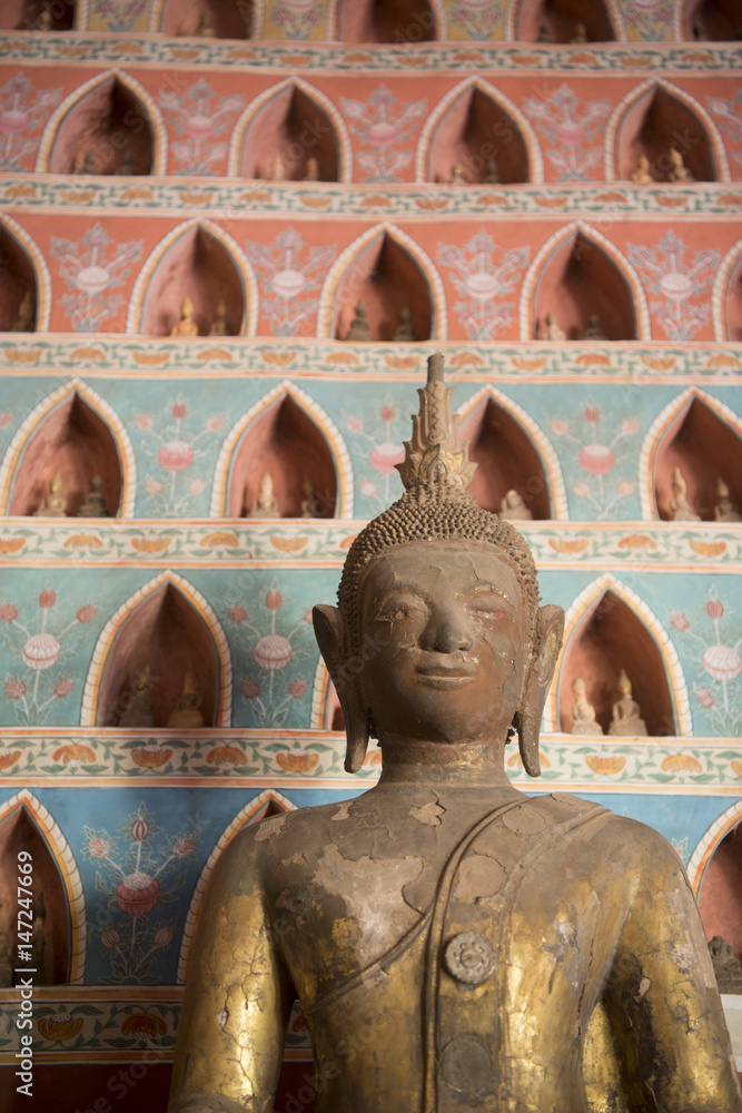 Fototapeta premium LAOS VIENTIANE WAT SI SAKET