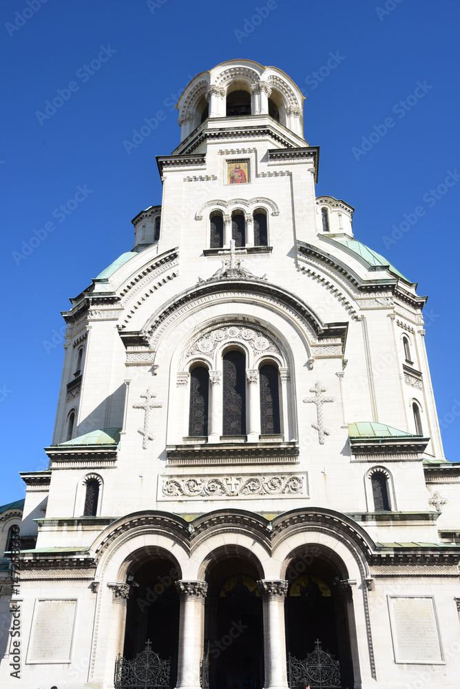Alexandar Nevski Cathedral in Sofia, Bulgaria.
