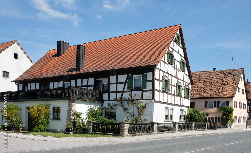 Fachwerkhaus in Ipsheim.... Fachwerkhaus in Ipsheim....