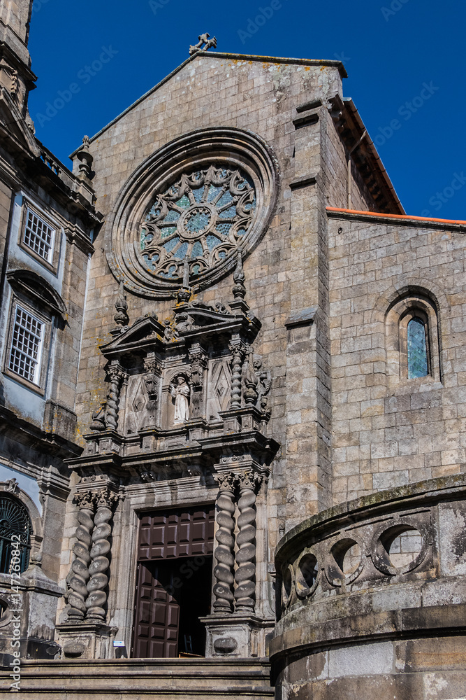 Church of Saint Francis (Igreja de Sao Francisco, 1410). Porto. Church of Saint Francis (Igreja de Sao Francisco, 1410). Porto.
