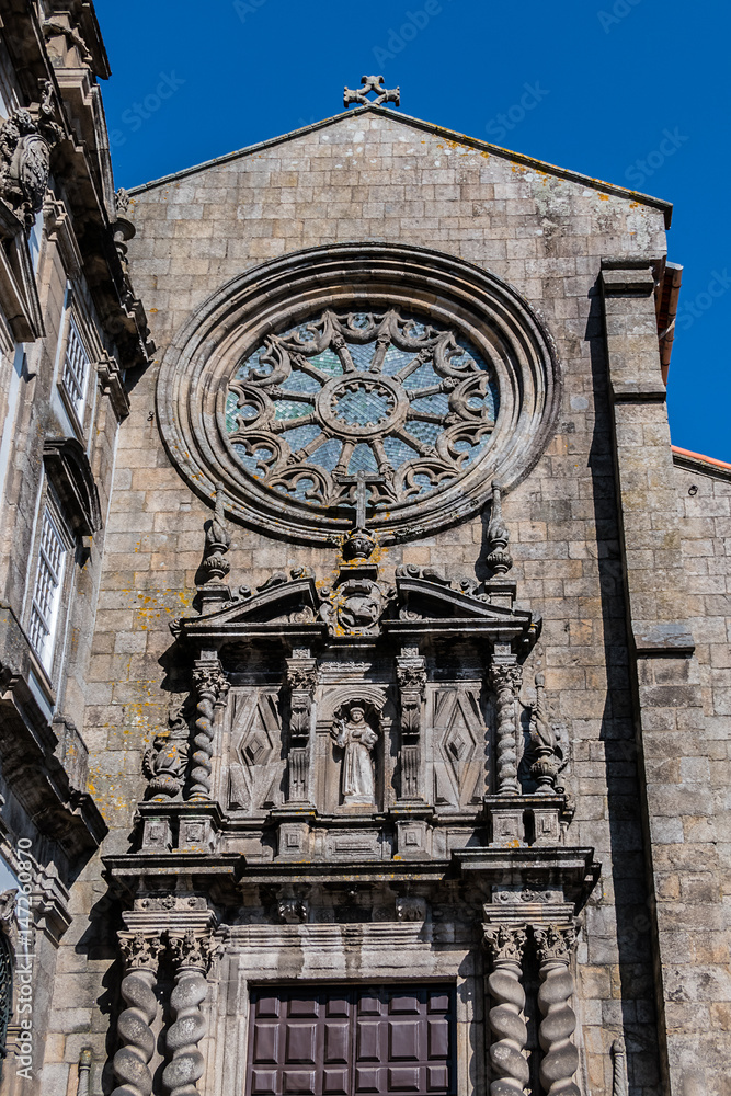 Obraz premium Church of Saint Francis (Igreja de Sao Francisco, 1410). Porto.