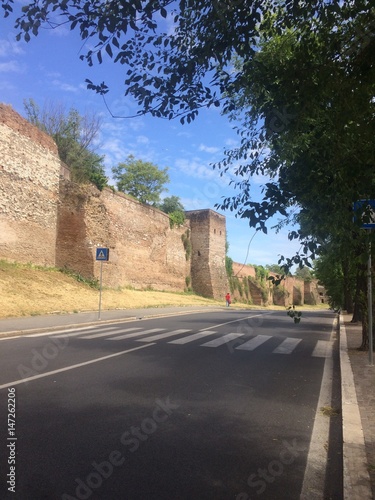 roma mura aureliane  photo