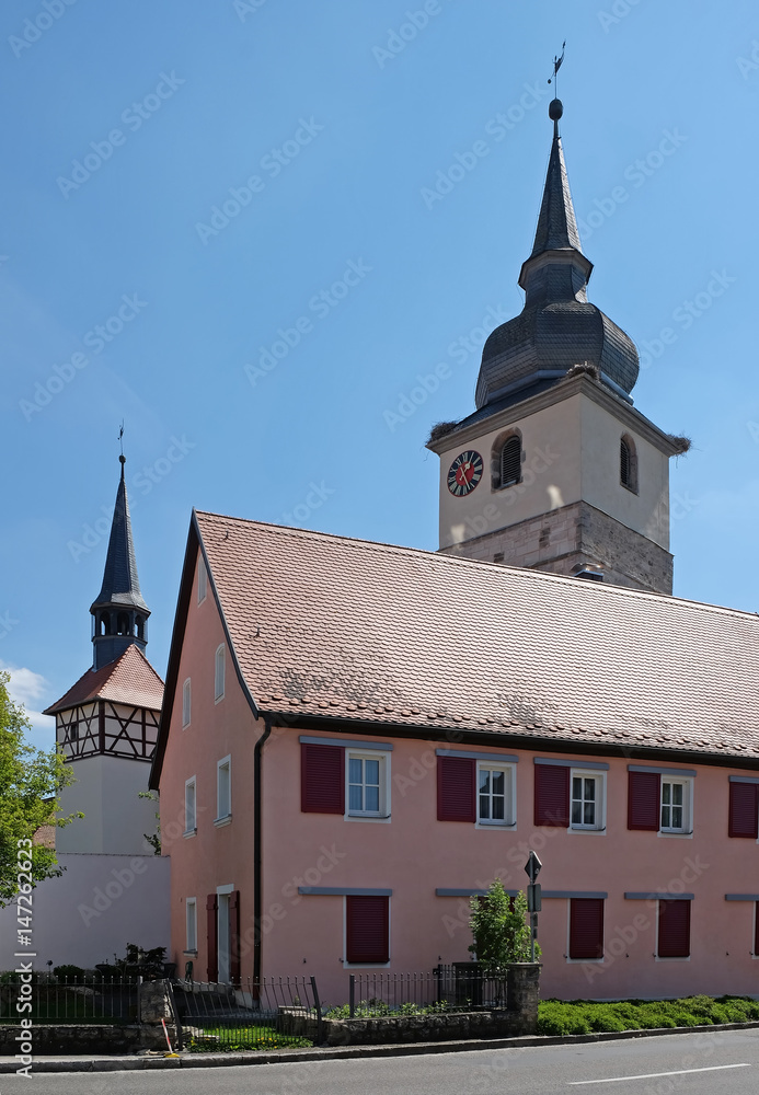 Fototapeta premium St. Johannis in Ipsheim....