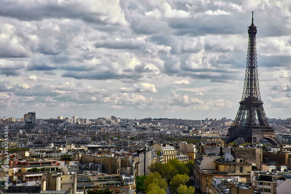 Naklejka premium Paris