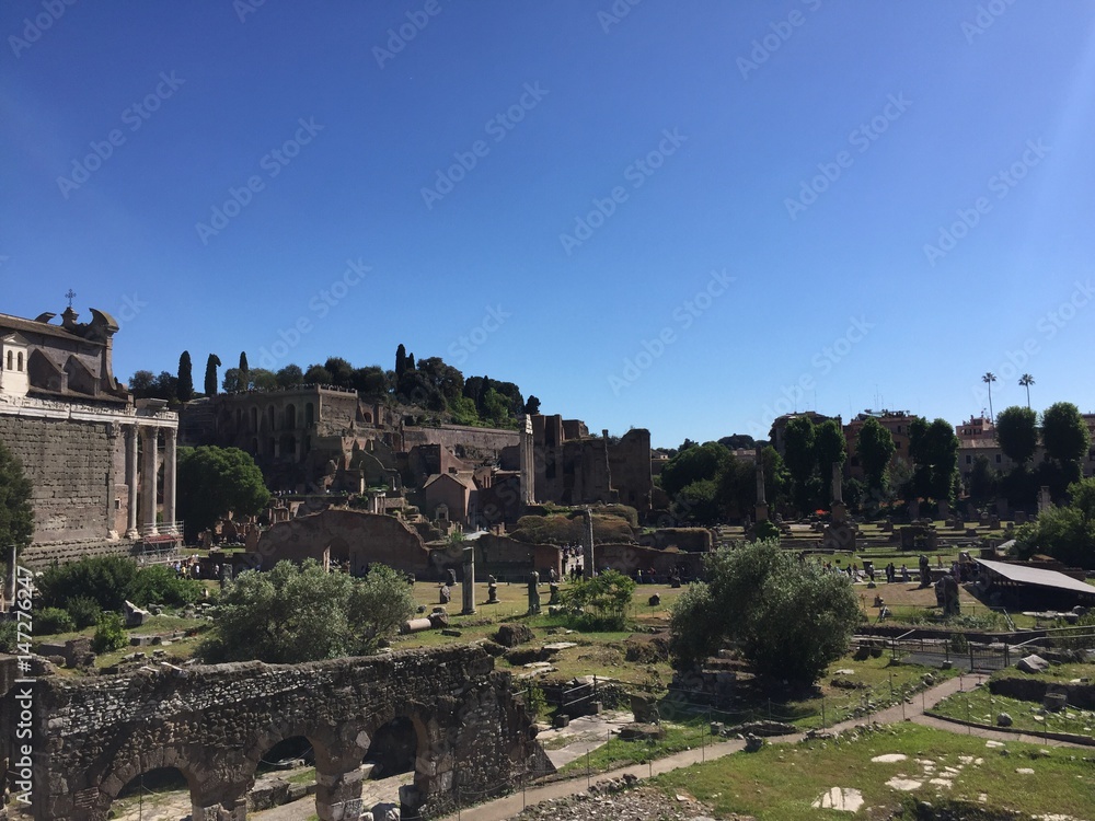 Vista dei Fori Imperiali, Roma
