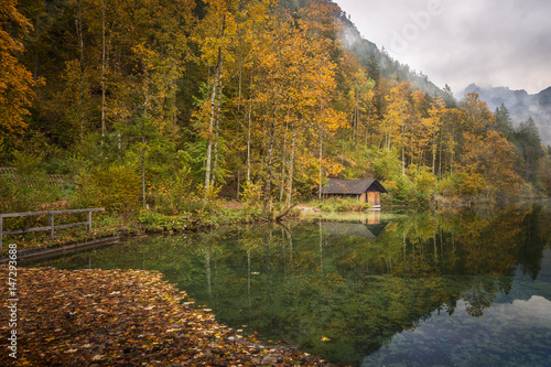 Fischerhütte am Almsee