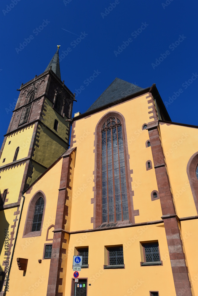 Fototapeta premium Evangelische Stiftskirche Wertheim