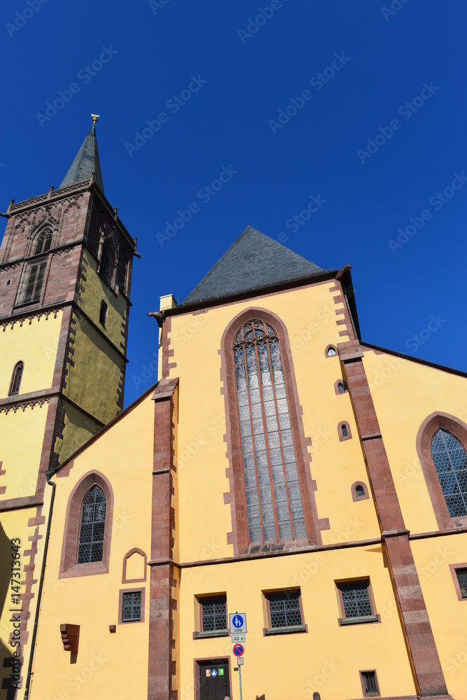 Obraz premium Evangelische Stiftskirche Wertheim