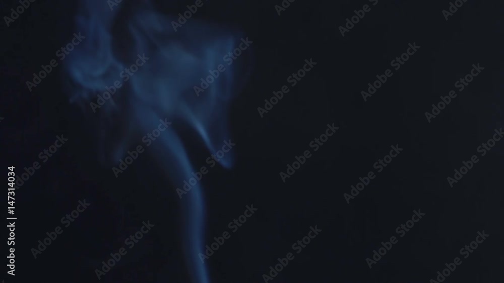 Smoke cigarettes on a black background Smoke cigarettes on a black background