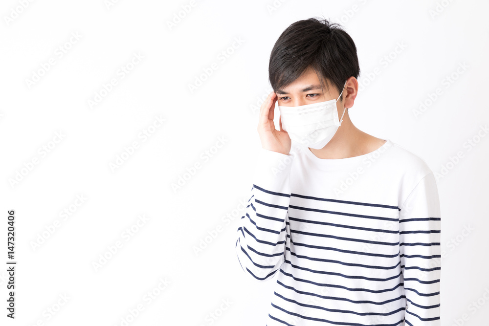 portrait of young asian man isolated on white background portrait of young asian man isolated on white background